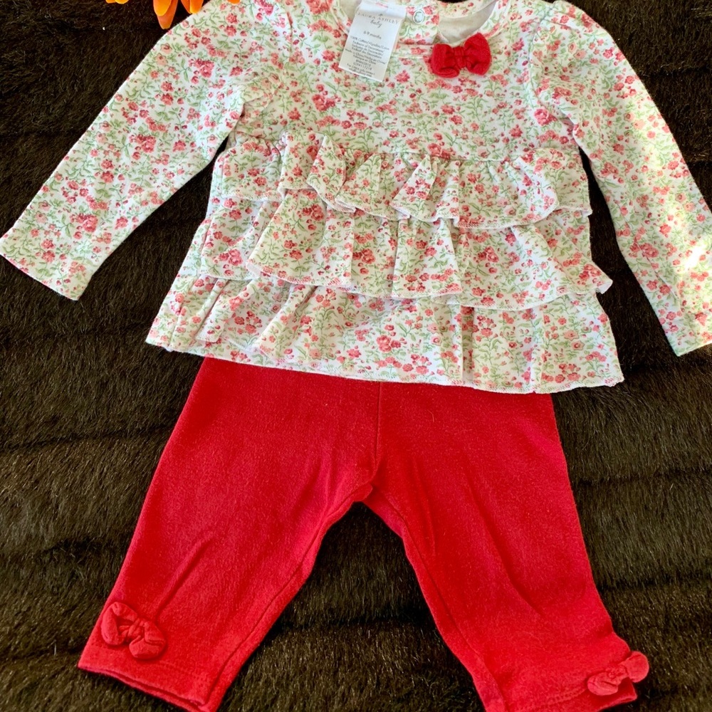 Baby girl matching set